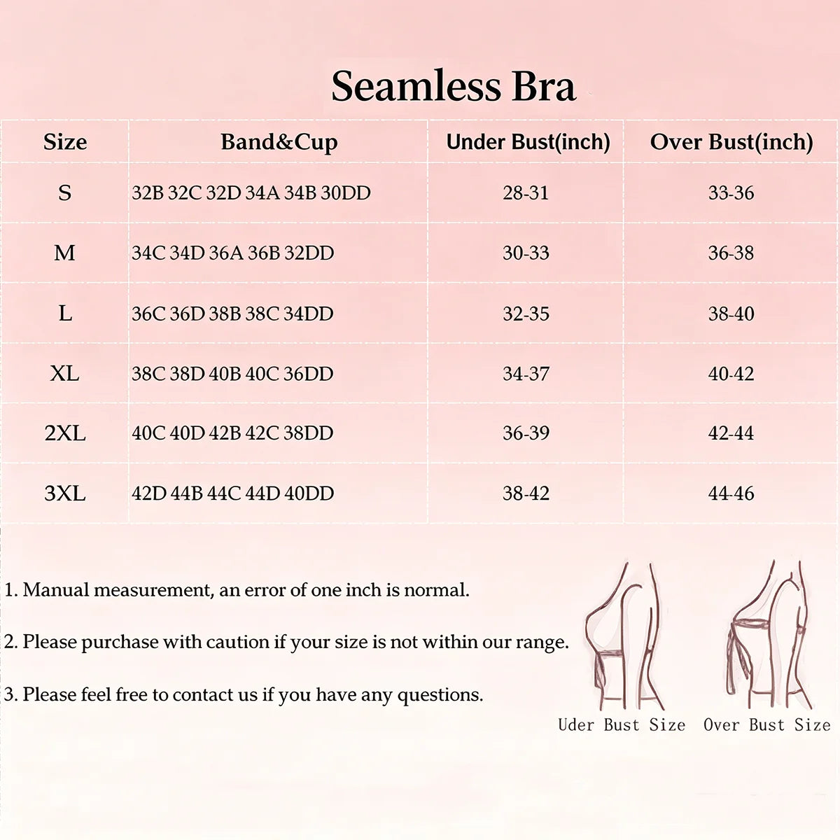 Leopard print seamless bra for women, front detail