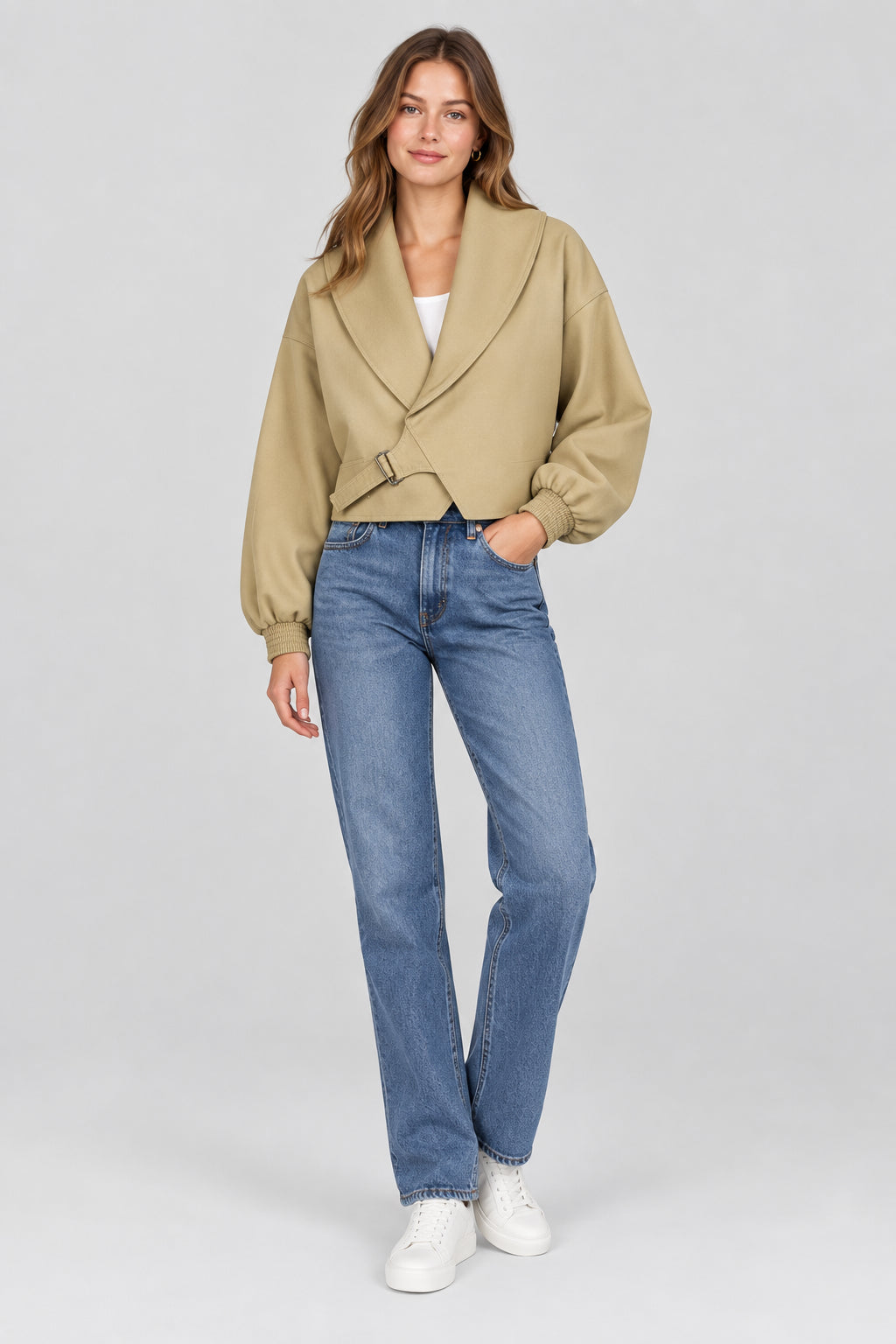 women's bomber jacket
women's lapel jacket
lapel bomber jacket
women's fall jacket
women's autumn jacket
women's casual jacket
women's outerwear
elegant women's jacket
women's long sleeve jacket
women's relaxed fit jacket
women's casual outerwear
women's spring jacket
women's autumn outerwear
women's transitional jacket
chic women's jacket
women's solid color jacket
women's lapel outerwear
casual fall outerwear for women
stylish women's fall jacket