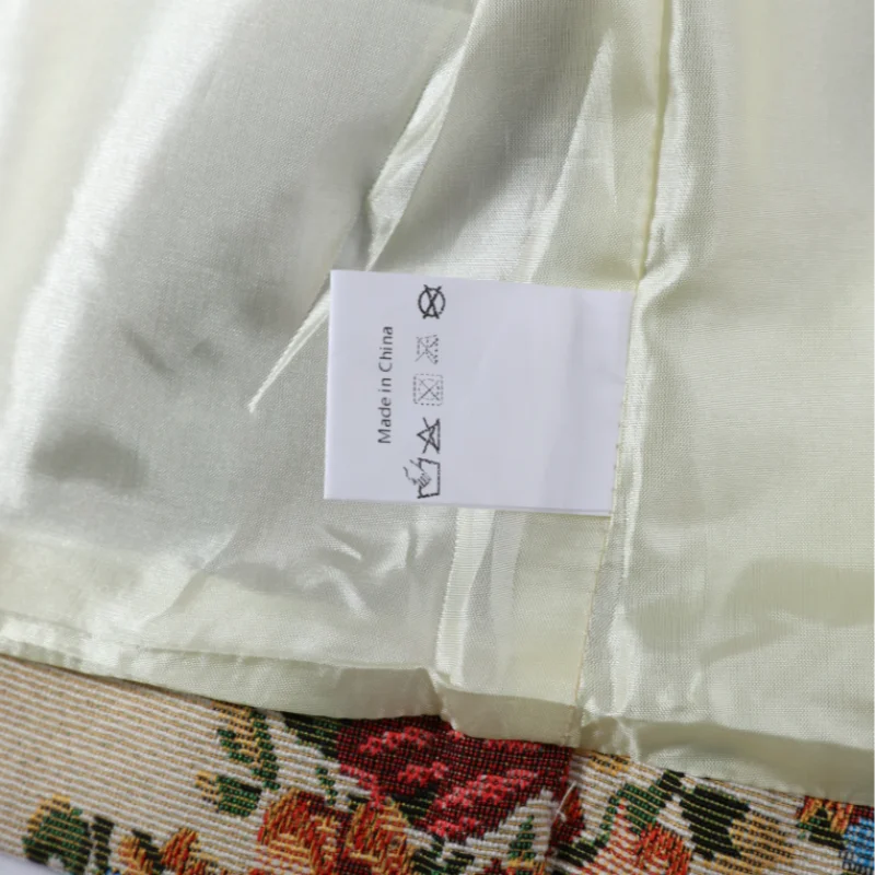 vintage floral jacket and skirt set product photo 11
