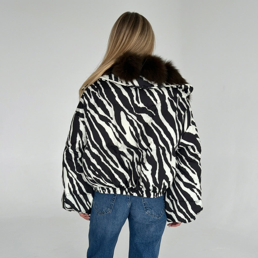 The Statement Fur-Collar Jacket for women by GoSobiShop Boutique
