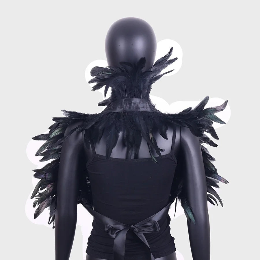 Dark Queen 4-piece Halloween costume for women
Women's dark fantasy Halloween costume with horned headwear
Dark Queen costume with sheer mesh and tulle details
Women's horned Halloween cosplay costume
Four-piece dark fantasy costume for Halloween
Women's Halloween costume styled for a party
Dark Queen Halloween costume close-up