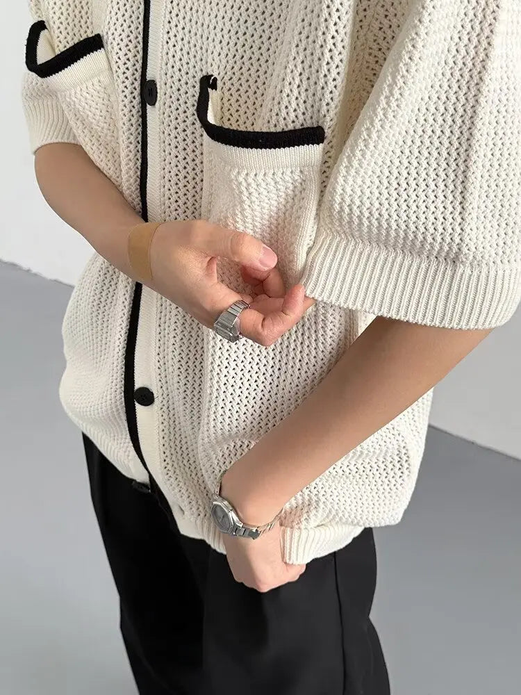 Monaco Knit Cardigan Shirt