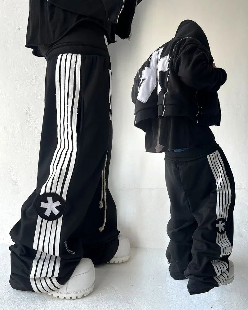 Amphetamine baggy cargo sweatpants streetwear gothic. - GoSobiShop Boutique