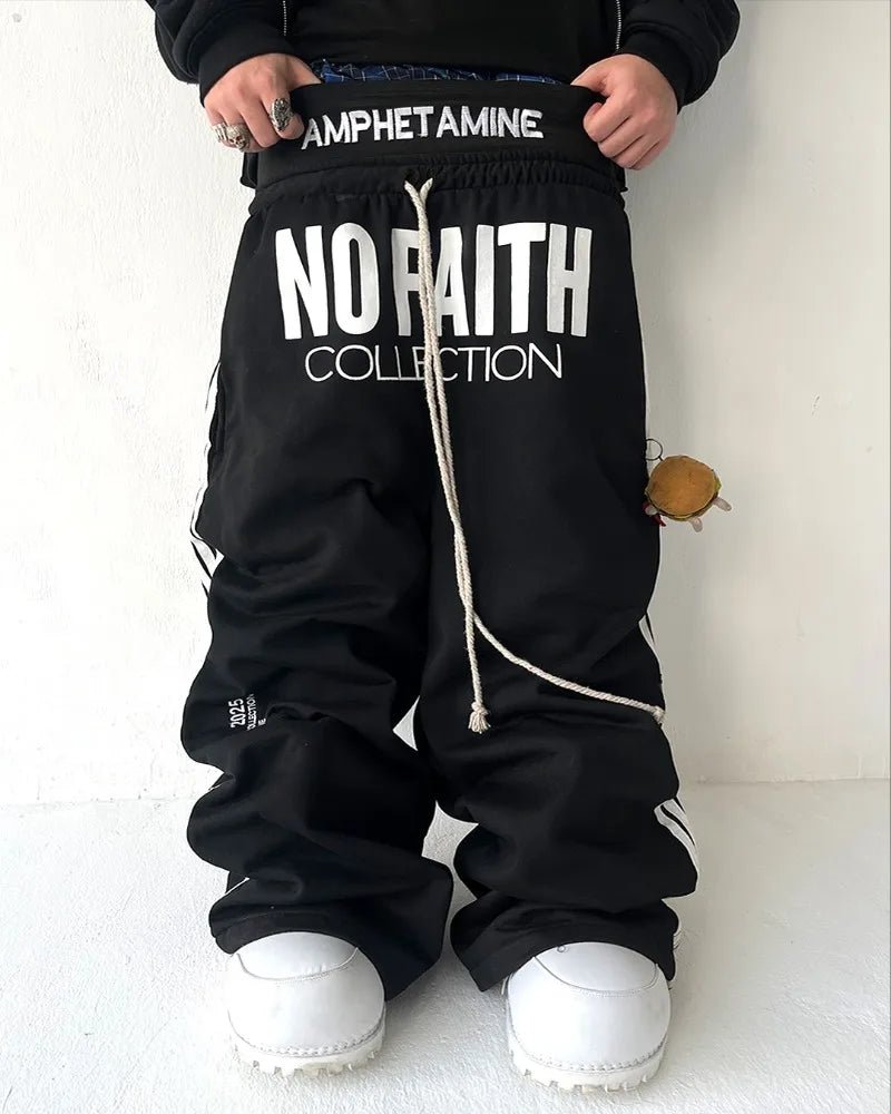Amphetamine baggy cargo sweatpants streetwear gothic. - GoSobiShop Boutique
