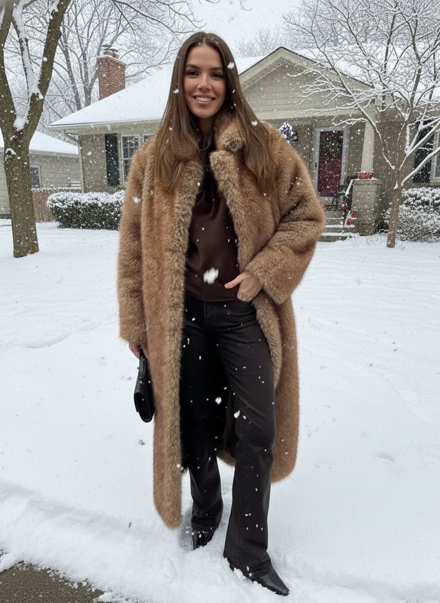 Artista Faux Fur Winter Jacket. - GoSobiShop Boutique