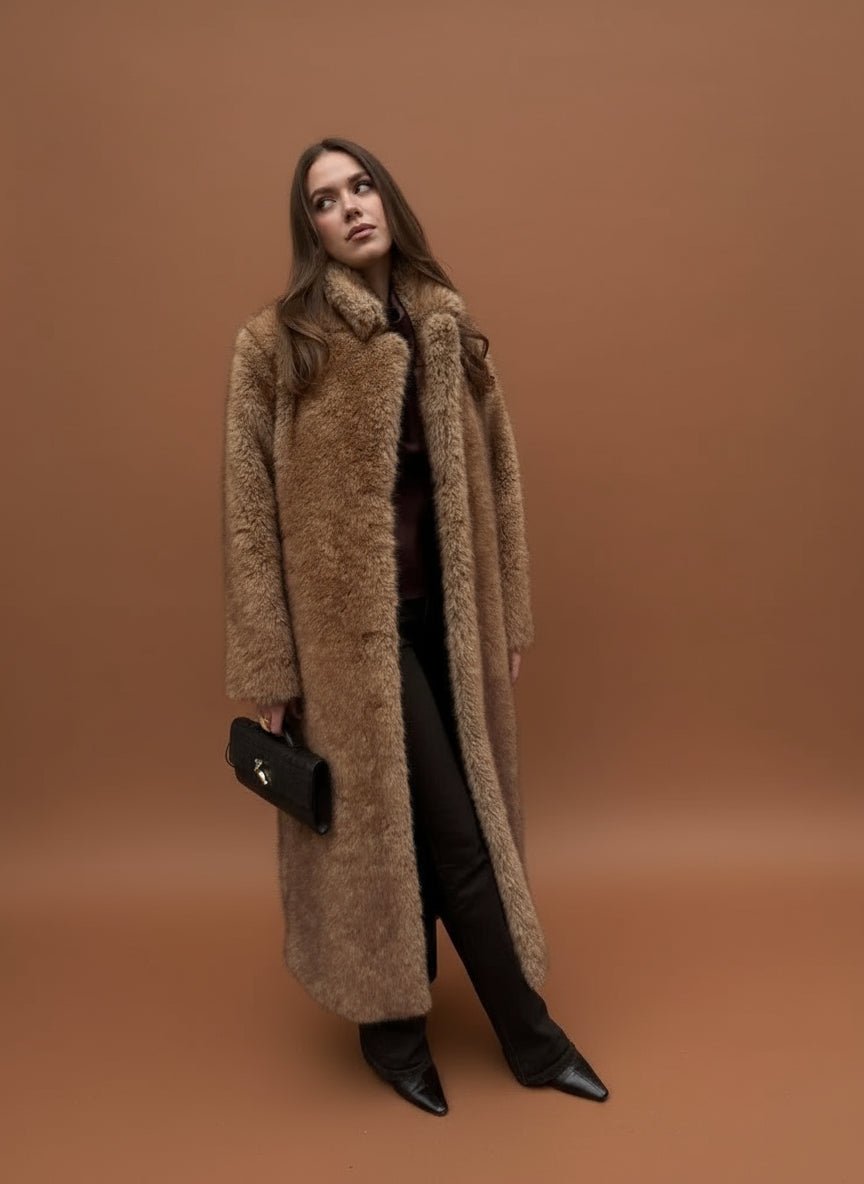 Artista Faux Fur Winter Jacket. - GoSobiShop Boutique