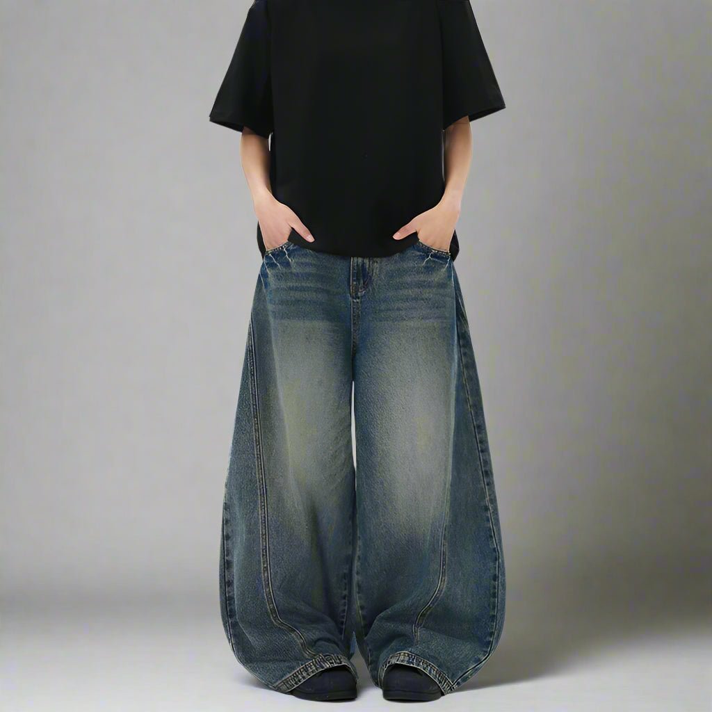 Baggy loose fit balloon jeans - GoSobiShop Boutique