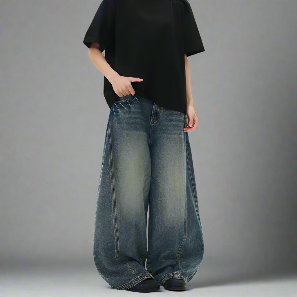 Baggy loose fit balloon jeans - GoSobiShop Boutique