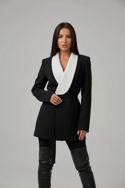 Bianca Color-Block Blazer Dress - GoSobiShop Boutique