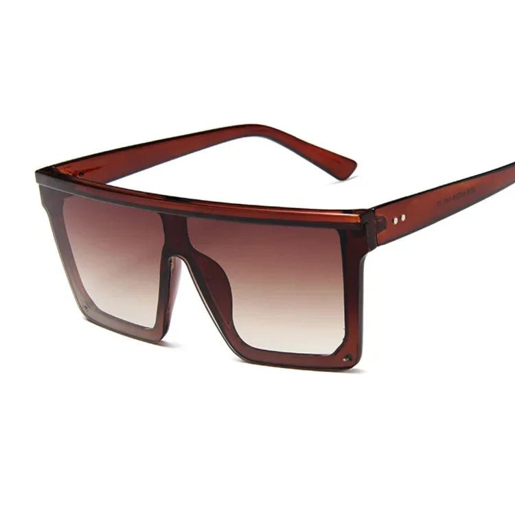 Big oversized Frame square frame shield visors classy sunglasses - GoSobiShop Boutique