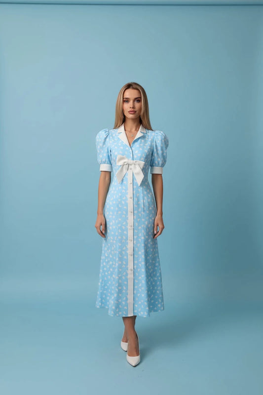 Product photo of Bow Accent Midi Dress
