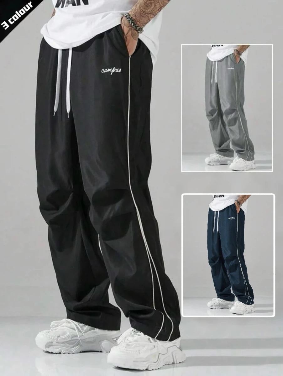 Campus baggy parachute loose sweatpants - GoSobiShop Boutique