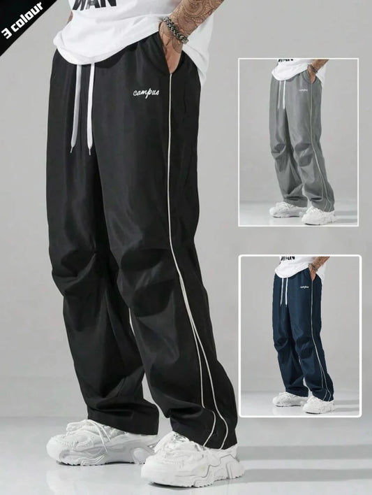 Campus baggy parachute loose sweatpants - GoSobiShop Boutique
