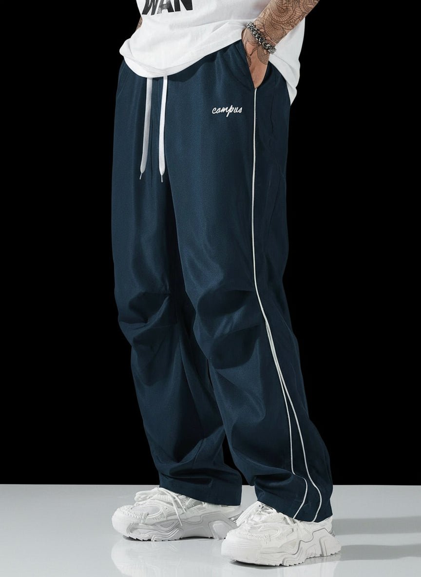 Campus baggy parachute loose sweatpants - GoSobiShop Boutique
