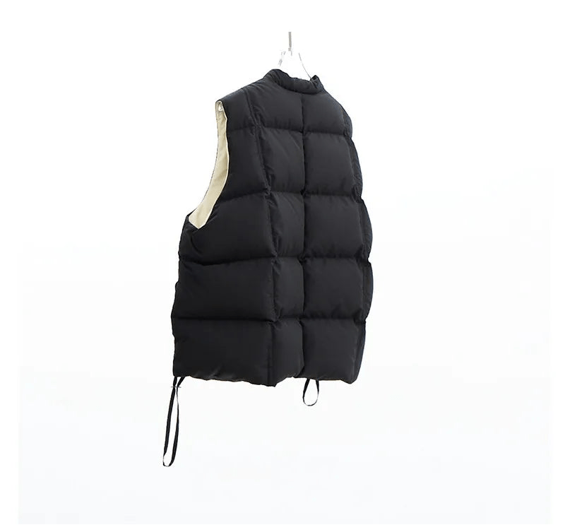 Checkered puffer vest. - GoSobiShop Boutique