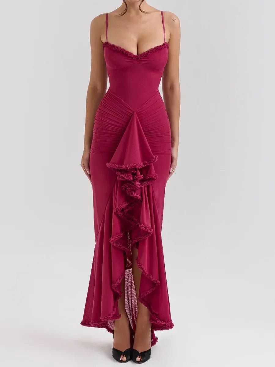 Classy Mesh irregular Party Dress - GoSobiShop Boutique
