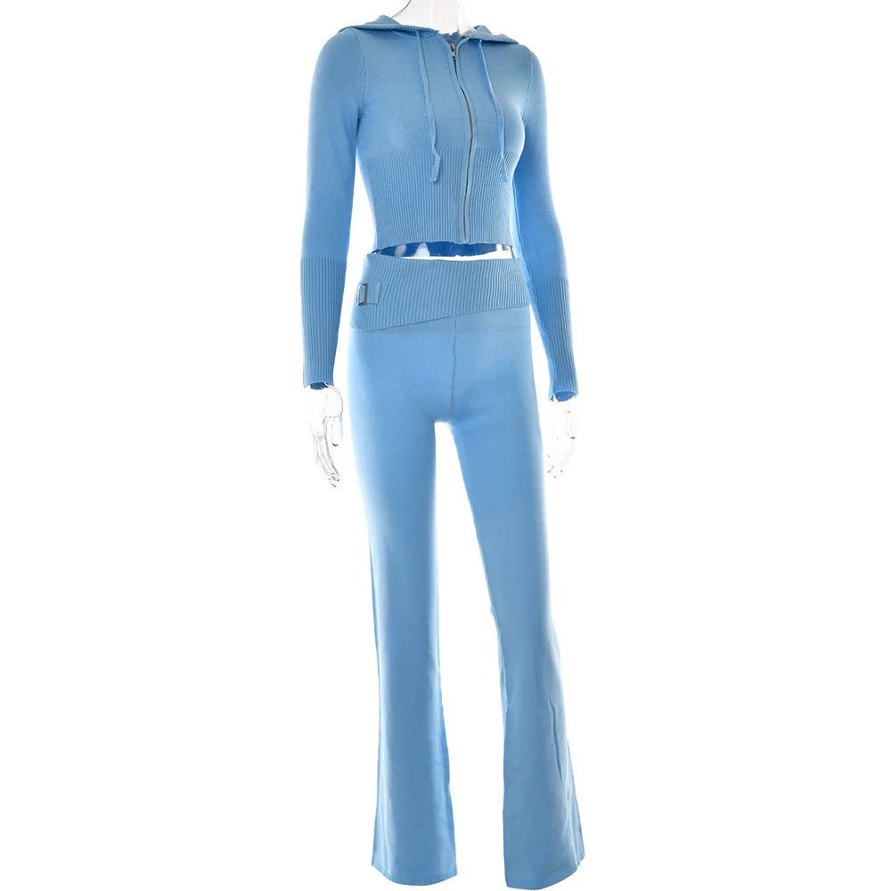 Comfy Knitted 2 Piece Set loungewear set - GoSobiShop Boutique