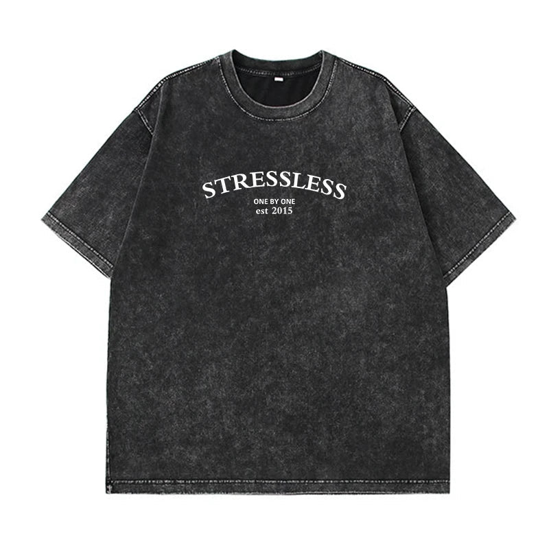 Cotton Washed Oversized Gym Graphic tees` - GoSobiShop Boutique