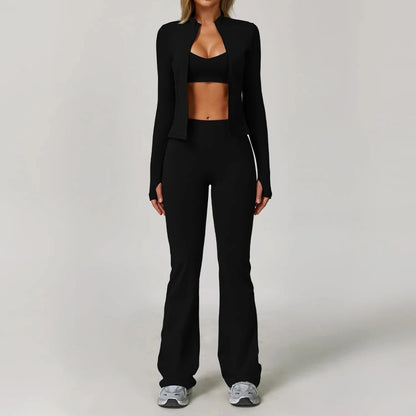 Cute 2 or 3 piece yoga matching set. - GoSobiShop Boutique