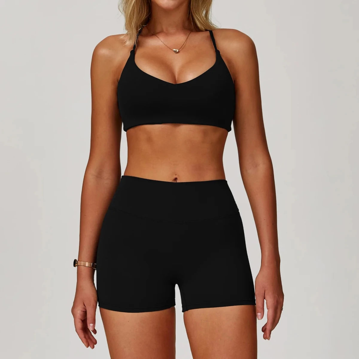 Cute 2 or 3 piece yoga matching set. - GoSobiShop Boutique