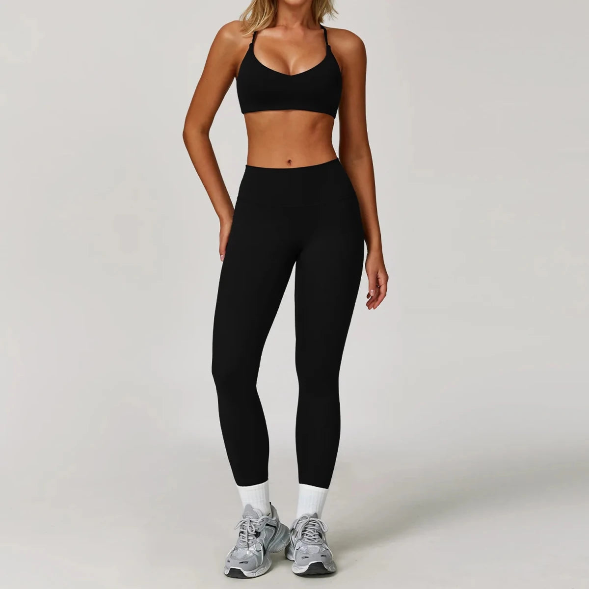 Cute 2 or 3 piece yoga matching set. - GoSobiShop Boutique