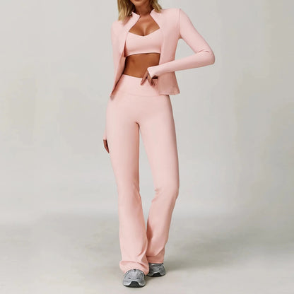 Cute 2 or 3 piece yoga matching set. - GoSobiShop Boutique