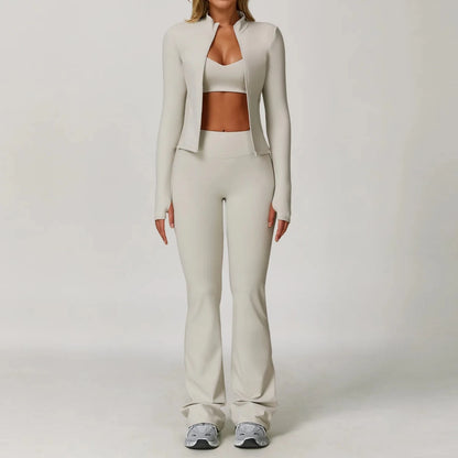 Cute 2 or 3 piece yoga matching set. - GoSobiShop Boutique