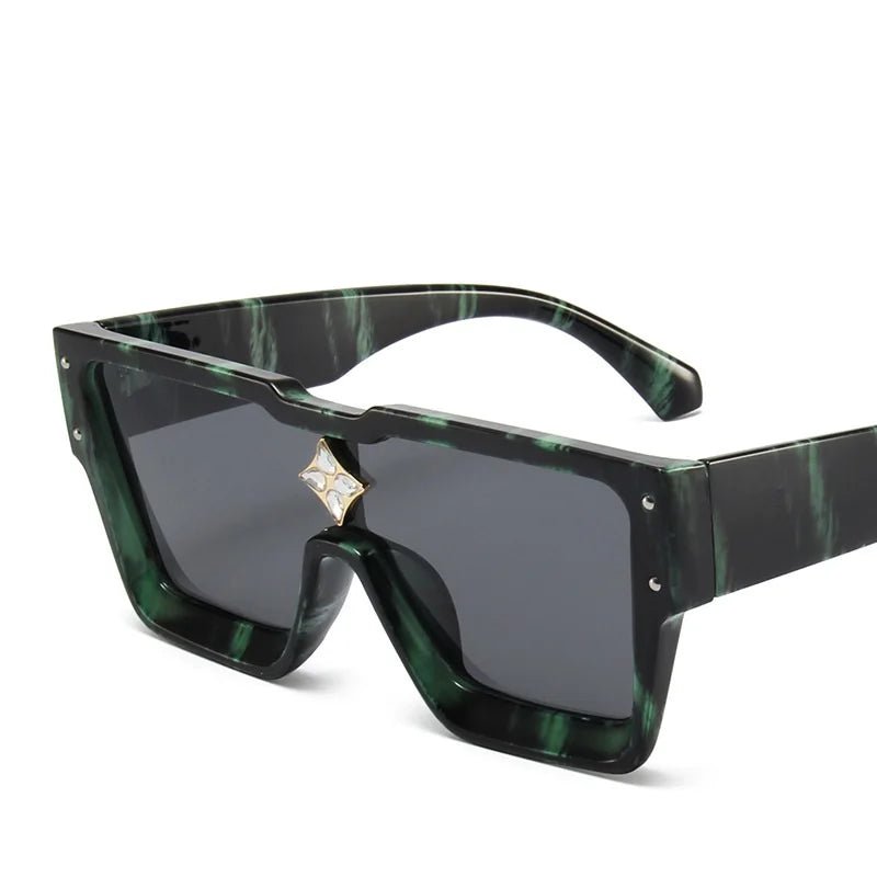 Cyclone - Style Oversized Square Sunglasses | Chunky Frame Luxury - Inspired UV400 Shades - GoSobiShop Boutique