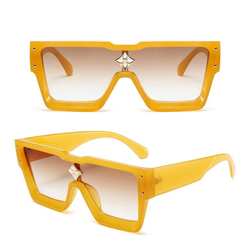 Cyclone - Style Oversized Square Sunglasses | Chunky Frame Luxury - Inspired UV400 Shades - GoSobiShop Boutique