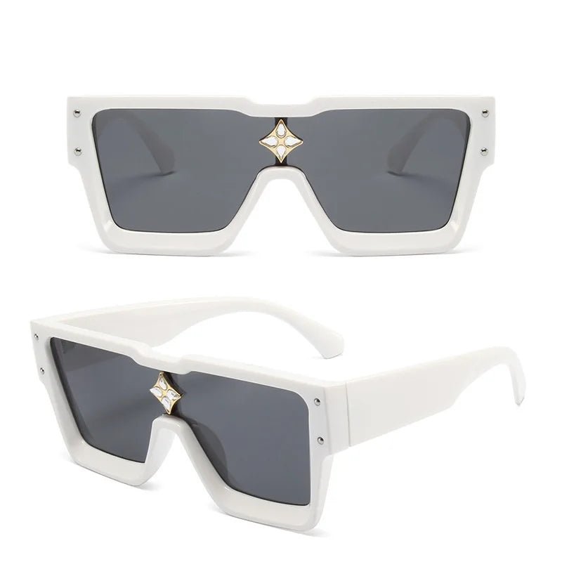 Cyclone - Style Oversized Square Sunglasses | Chunky Frame Luxury - Inspired UV400 Shades - GoSobiShop Boutique
