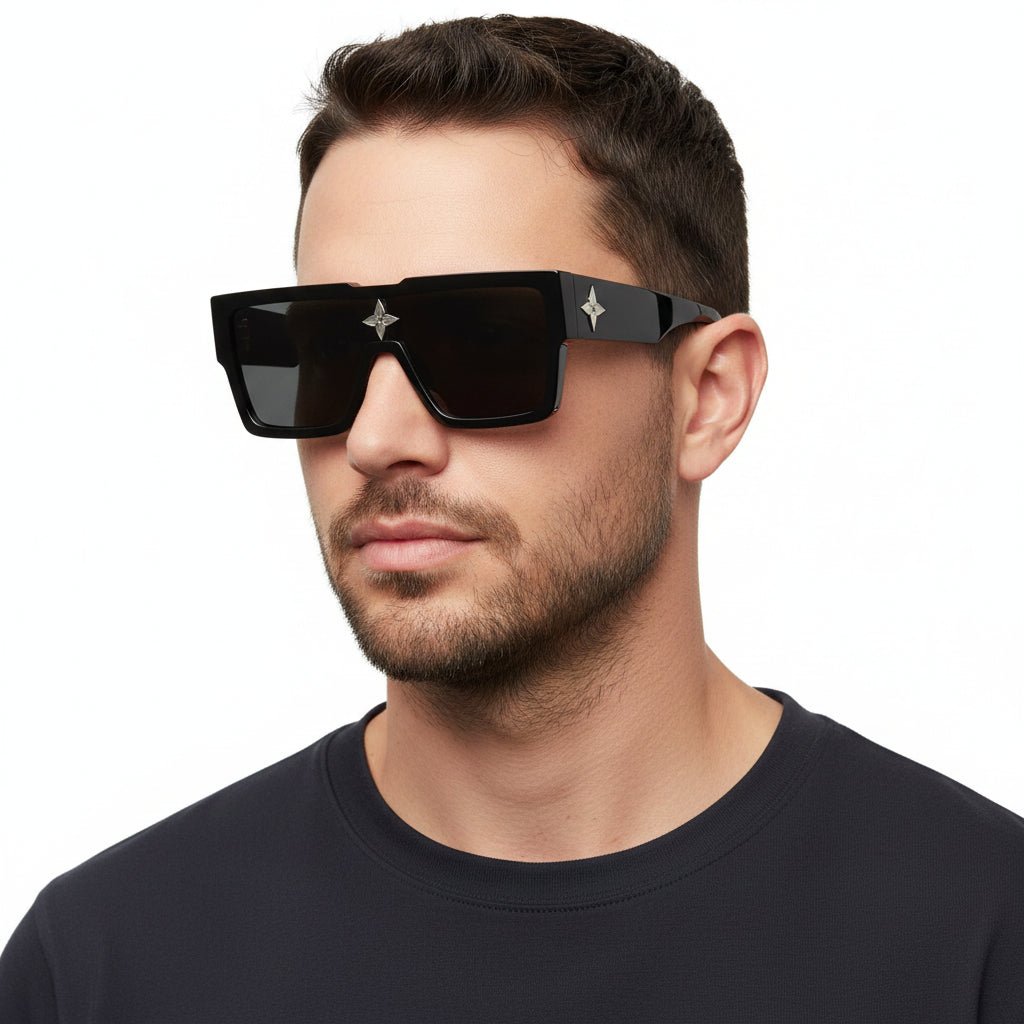 Cyclone - Style Oversized Square Sunglasses | Chunky Frame Luxury - Inspired UV400 Shades - GoSobiShop Boutique