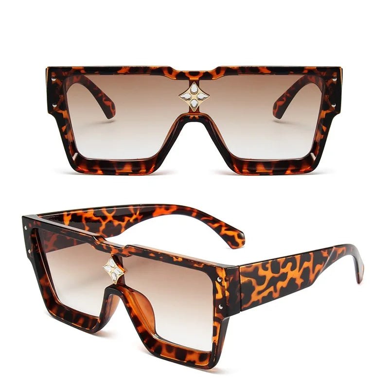 Cyclone - Style Oversized Square Sunglasses | Chunky Frame Luxury - Inspired UV400 Shades - GoSobiShop Boutique