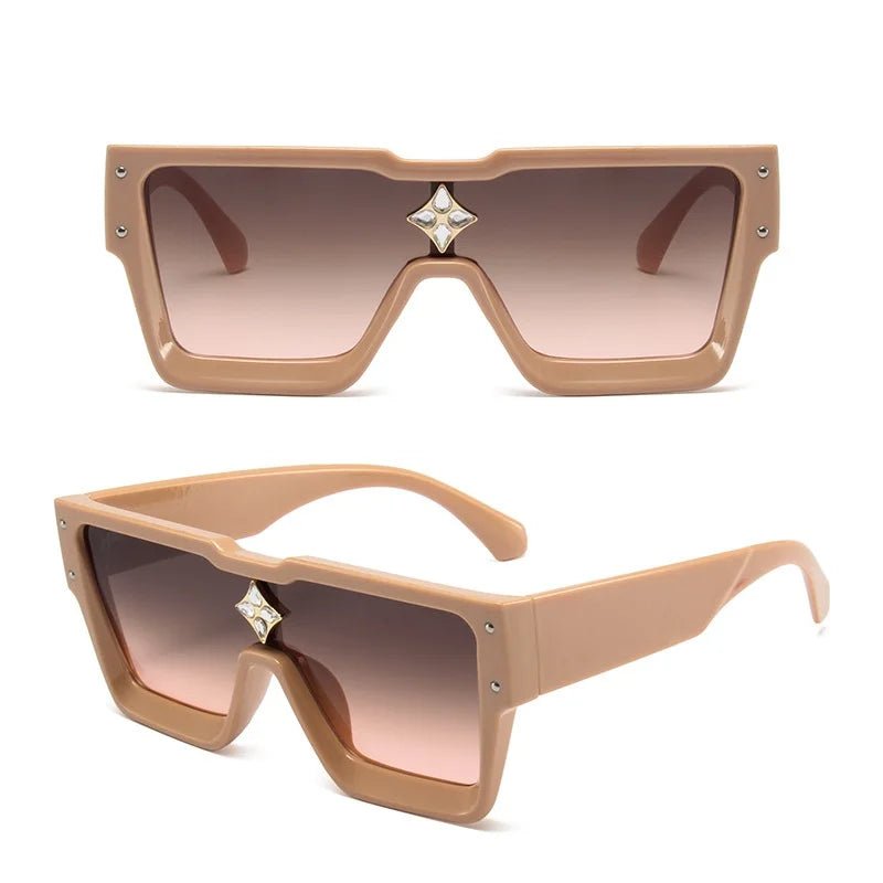 Cyclone - Style Oversized Square Sunglasses | Chunky Frame Luxury - Inspired UV400 Shades - GoSobiShop Boutique