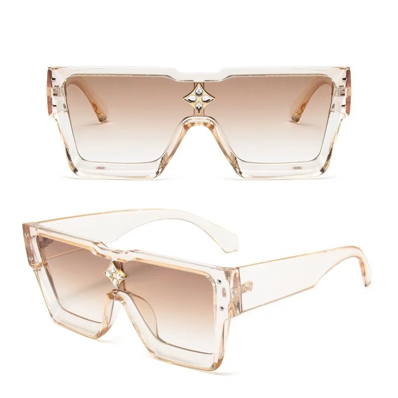 Cyclone - Style Oversized Square Sunglasses | Chunky Frame Luxury - Inspired UV400 Shades - GoSobiShop Boutique