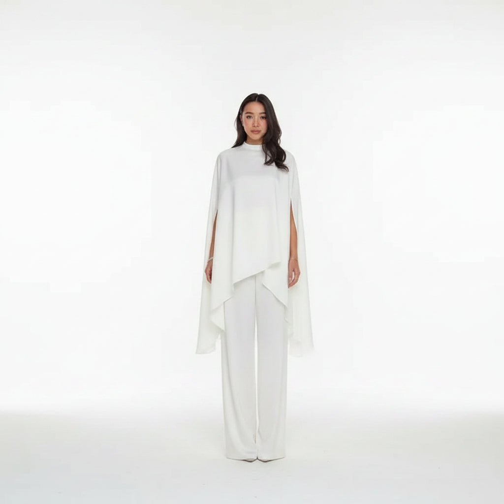 Daisy Loose satin Top and matching trousers Set. - GoSobiShop Boutique