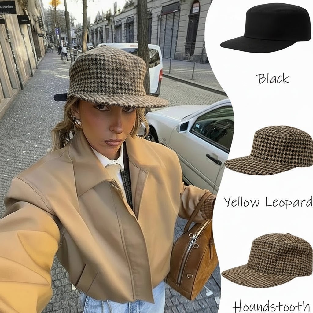Designer Flat Brimmed Baseball cap - GoSobiShop Boutique