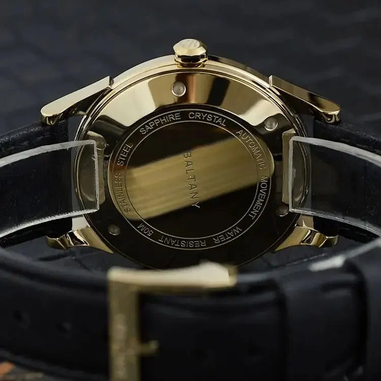 Designer Men Automatic Watch 38.5mm Pilot Manual Winding. - GoSobiShop Boutique