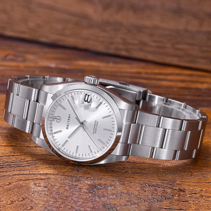 Designer metallic Automatic Watch 36MM Bubble Sapphire waterproof. - GoSobiShop Boutique
