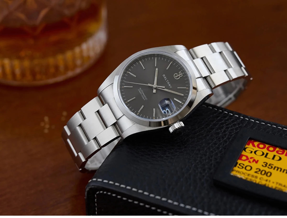 Designer metallic Automatic Watch 36MM Bubble Sapphire waterproof. - GoSobiShop Boutique