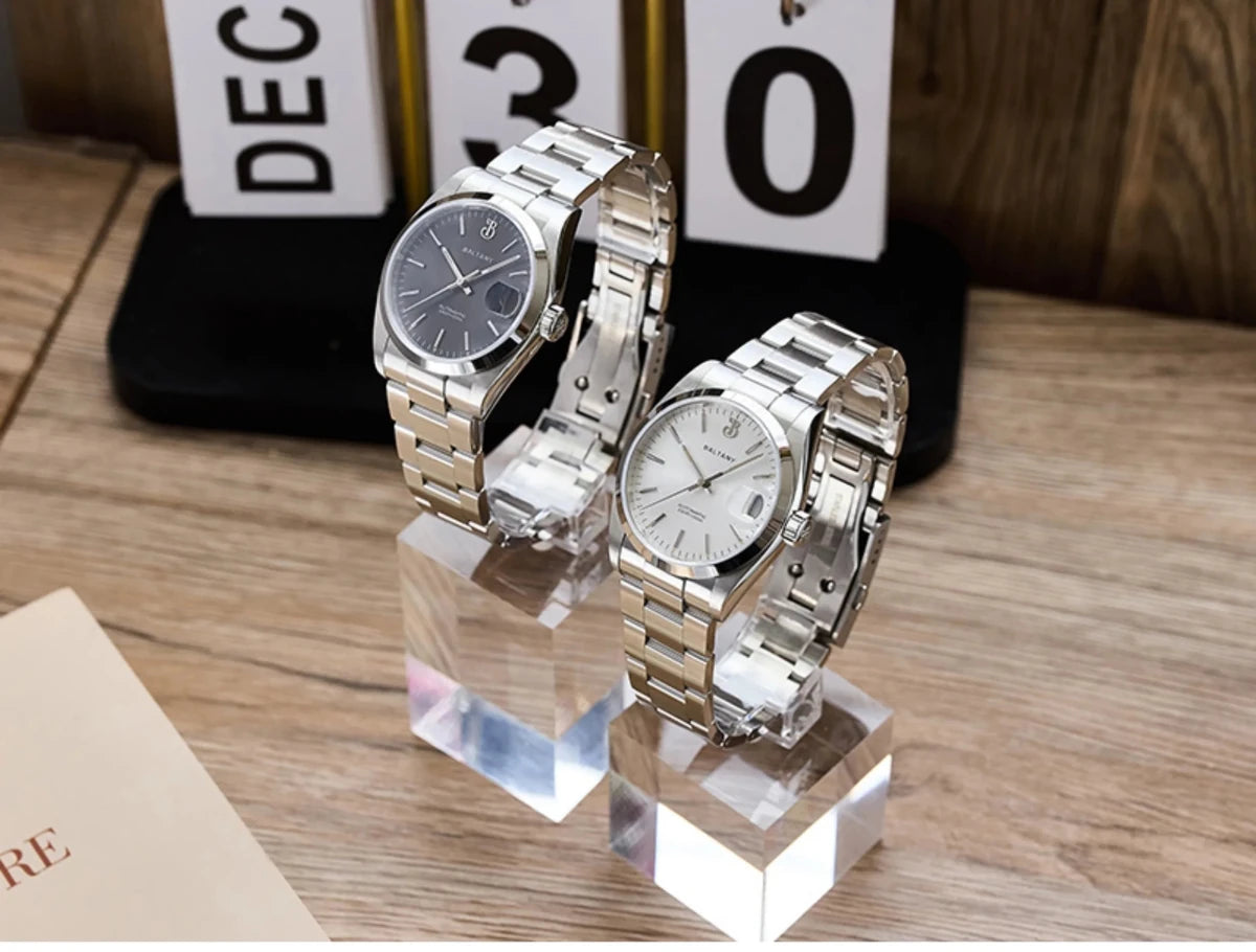 Designer metallic Automatic Watch 36MM Bubble Sapphire waterproof. - GoSobiShop Boutique