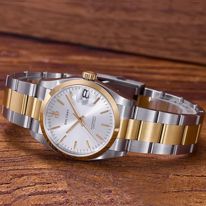 Designer metallic Automatic Watch 36MM Bubble Sapphire waterproof. - GoSobiShop Boutique