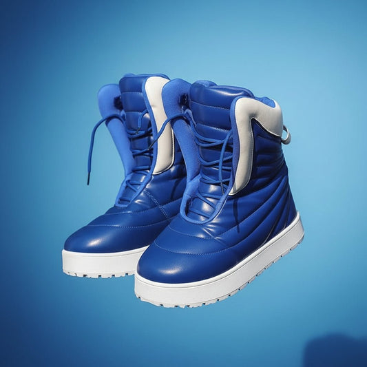 Designer moon snow boots thick boots. - GoSobiShop Boutique