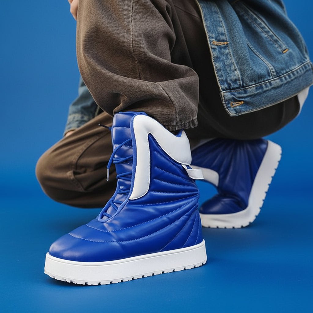 Designer moon snow boots thick boots. - GoSobiShop Boutique