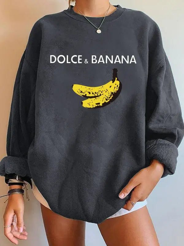 Dolce & Banana Sweatshirts - GoSobiShop Boutique