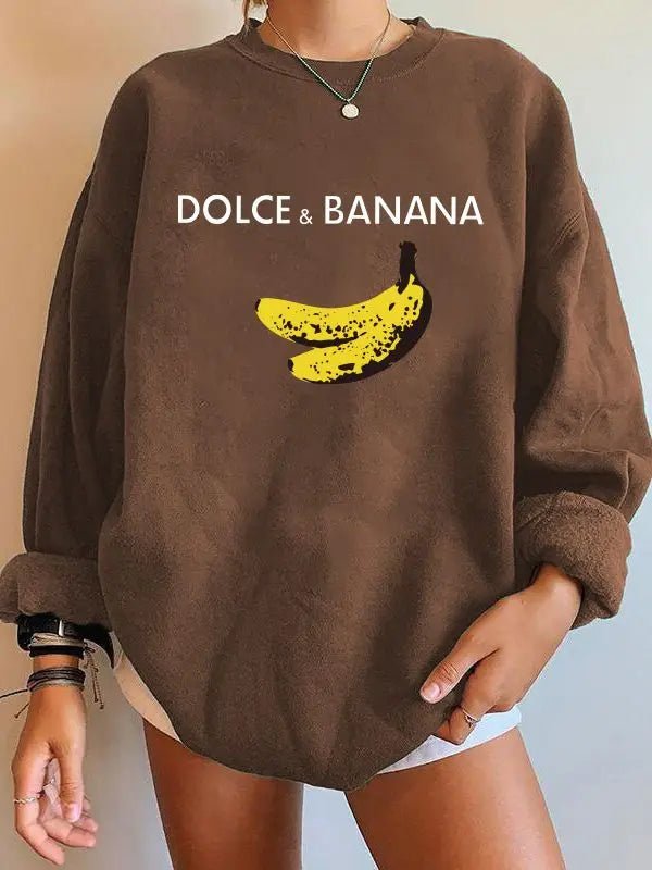 Dolce & Banana Sweatshirts - GoSobiShop Boutique