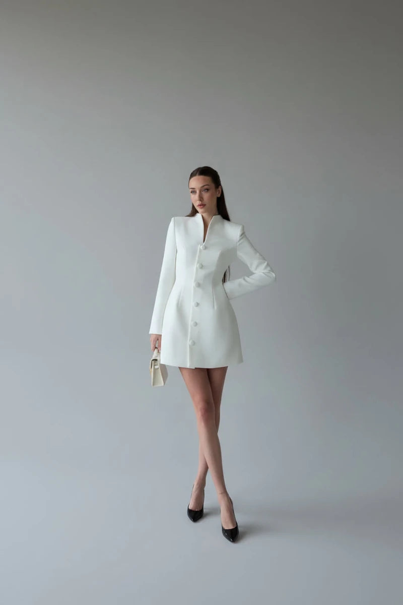 Elodie A-Line Mini Dress - GoSobiShop Boutique