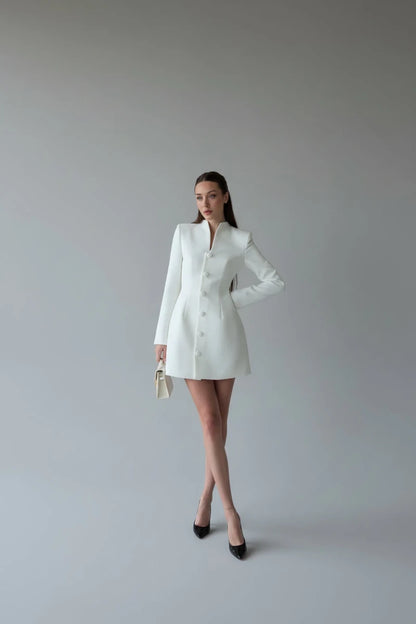 Elodie A-Line Mini Dress - GoSobiShop Boutique