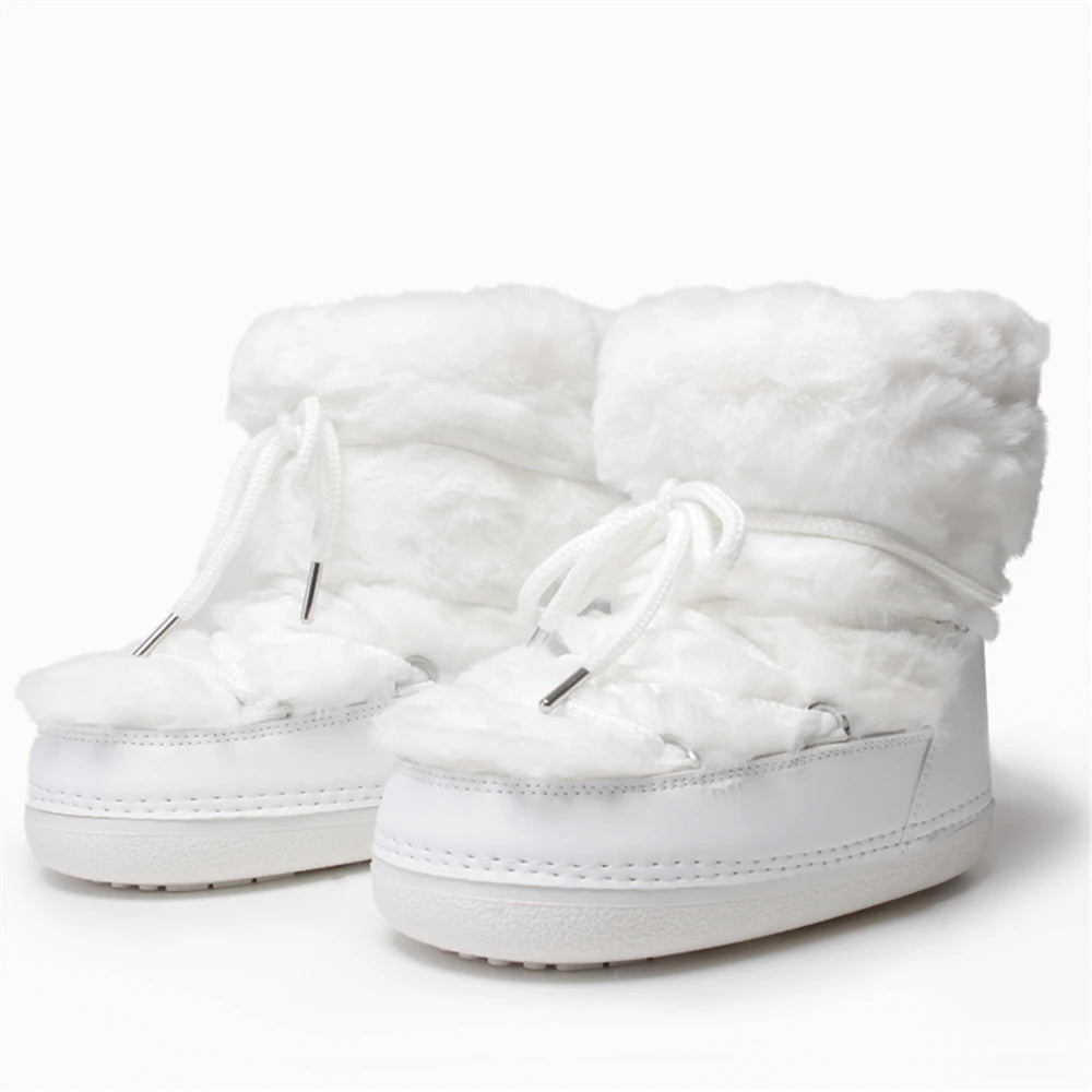 Faux Fur snow boots. - GoSobiShop Boutique