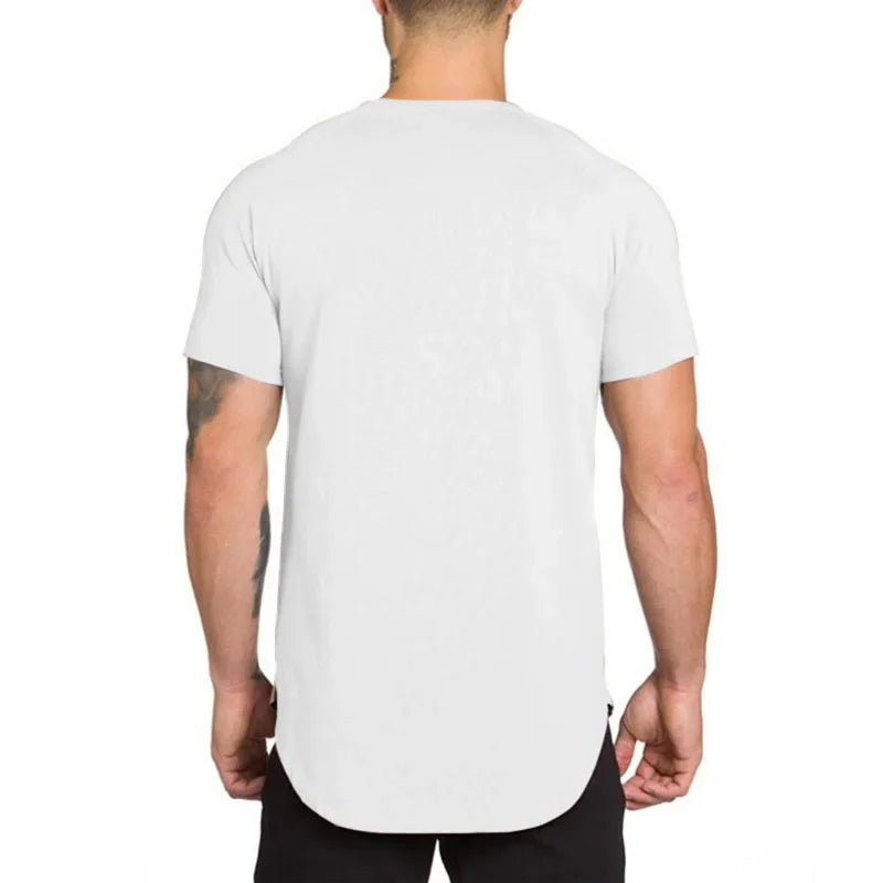 Fitness shirt muscle tees round neck - GoSobiShop Boutique