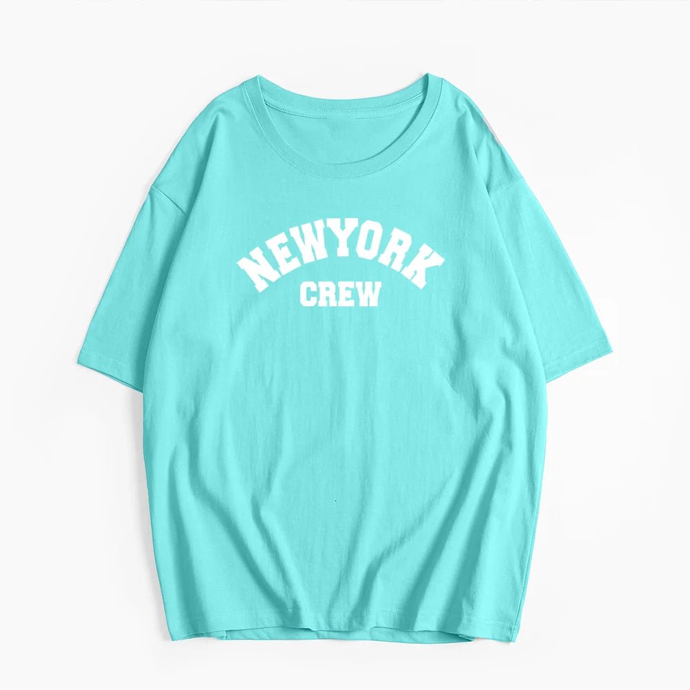 Girls cute oversized washed NY tees - GoSobiShop Boutique